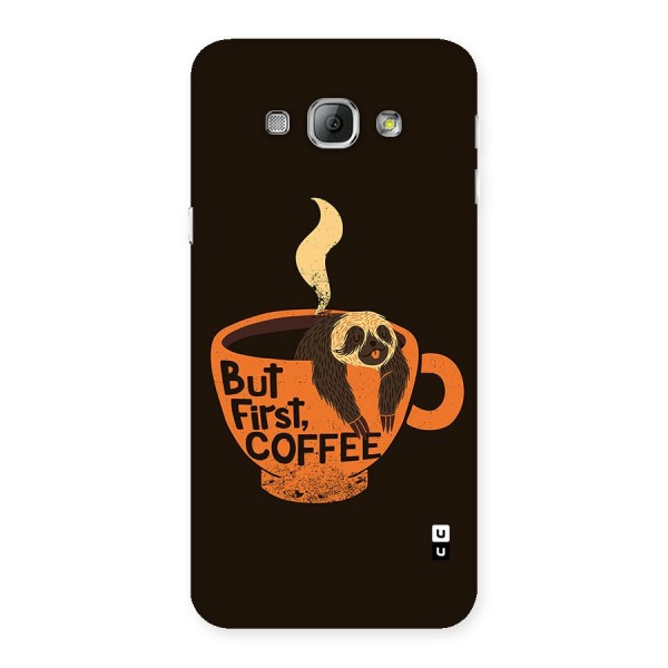 Lazy Coffee Back Case for Galaxy A8