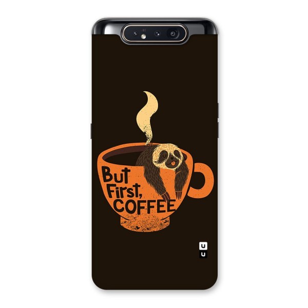 Lazy Coffee Back Case for Galaxy A80