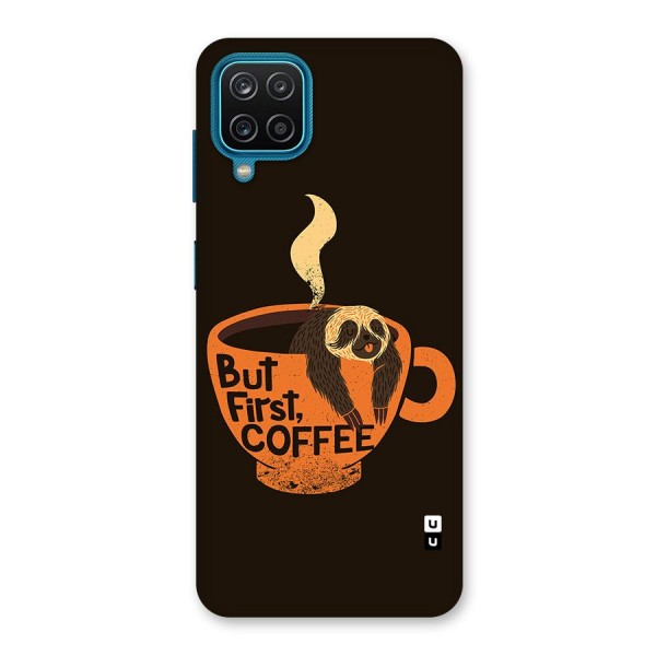 Lazy Coffee Back Case for Galaxy F12