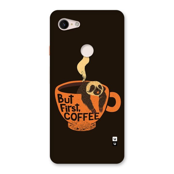 Lazy Coffee Back Case for Google Pixel 3 XL