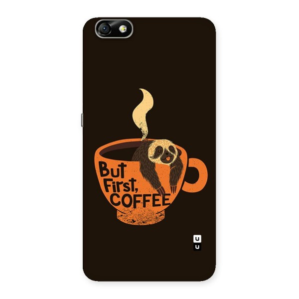 Lazy Coffee Back Case for Honor 4X