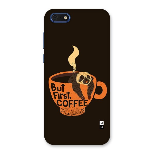 Lazy Coffee Back Case for Honor 7s