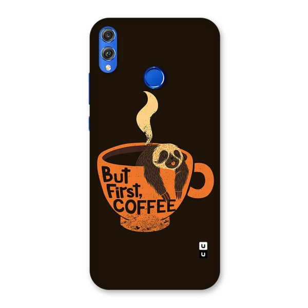 Lazy Coffee Back Case for Honor 8X