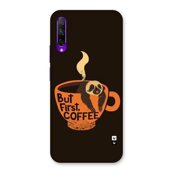 Lazy Coffee Back Case for Honor 9X Pro