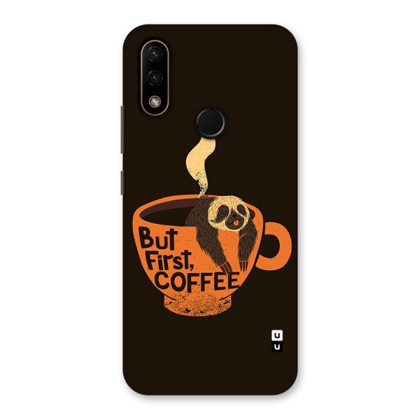 Lazy Coffee Back Case for Lenovo A6 Note