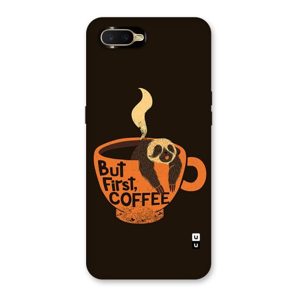 Lazy Coffee Back Case for Oppo K1