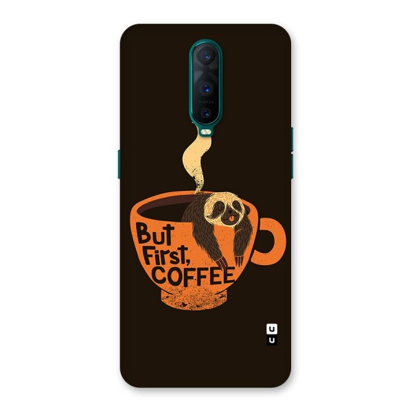 Lazy Coffee Back Case for Oppo R17 Pro