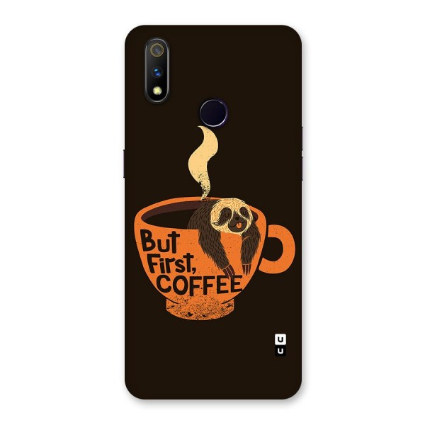 Lazy Coffee Back Case for Realme 3 Pro