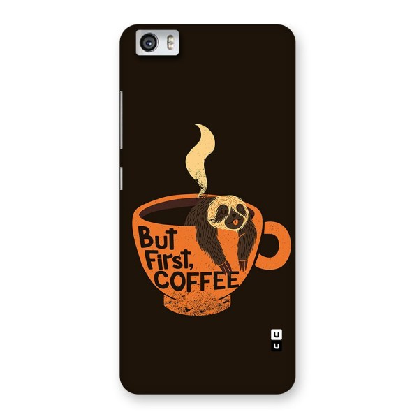 Lazy Coffee Back Case for Redmi Mi 5