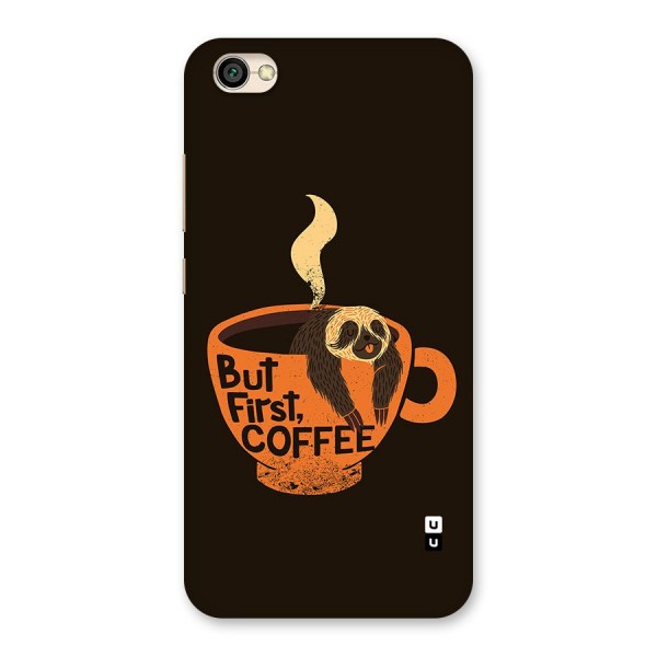 Lazy Coffee Back Case for Redmi Y1 Lite