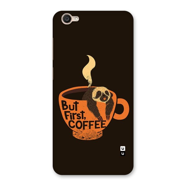 Lazy Coffee Back Case for Vivo Y55