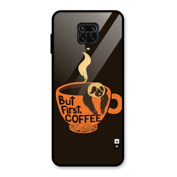 Lazy Coffee Glass Back Case for Redmi Note 10 Lite