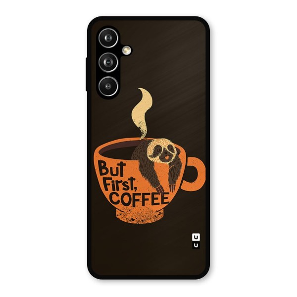 Lazy Coffee Metal Back Case for Galaxy F54