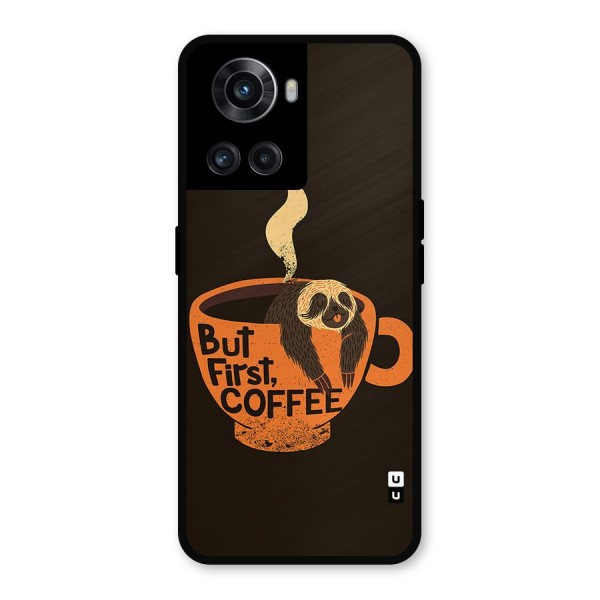 Lazy Coffee Metal Back Case for OnePlus 10R