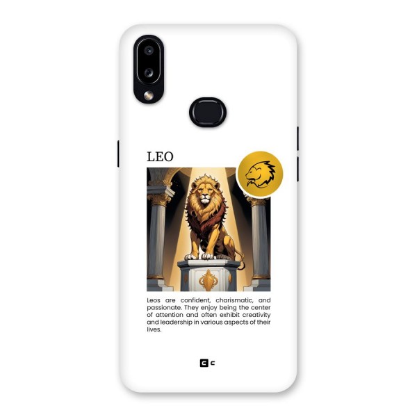 Leader Leo Back Case for Galaxy A10s