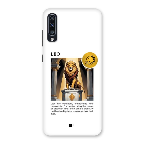 Leader Leo Back Case for Galaxy A70