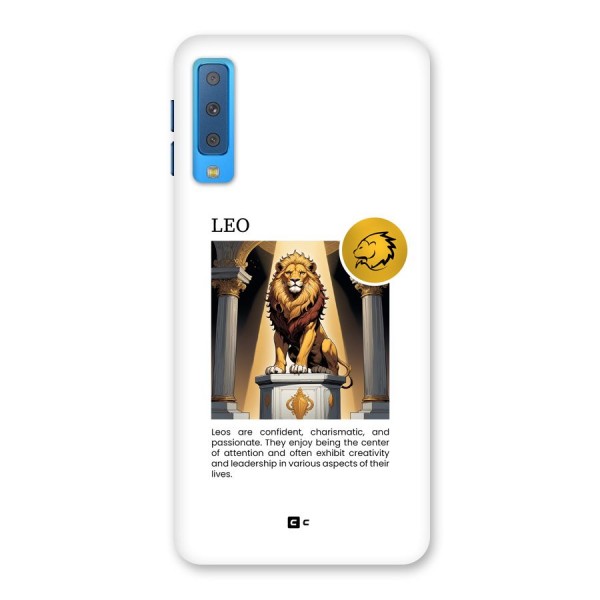 Leader Leo Back Case for Galaxy A7 (2018)