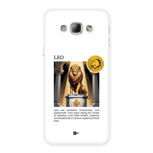 Leader Leo Back Case for Galaxy A8