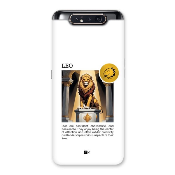 Leader Leo Back Case for Galaxy A80