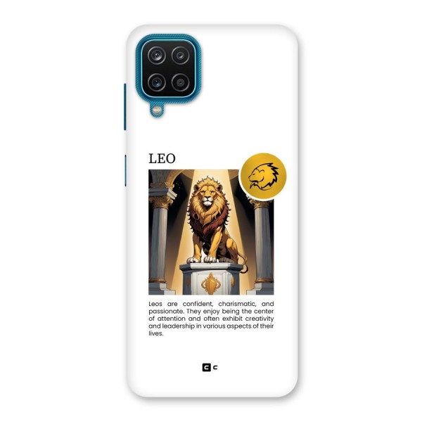 Leader Leo Back Case for Galaxy F12