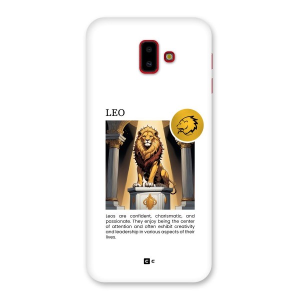 Leader Leo Back Case for Galaxy J6 Plus