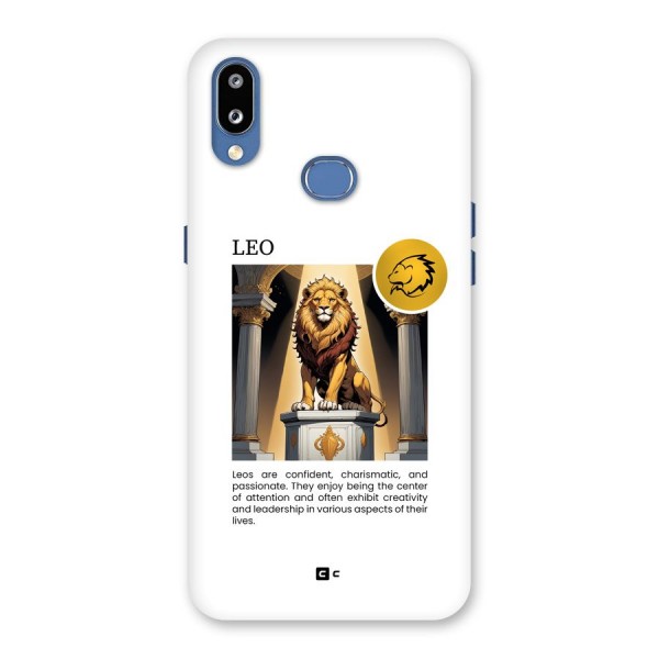 Leader Leo Back Case for Galaxy M01s