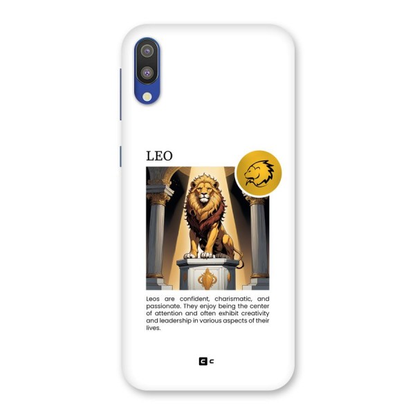 Leader Leo Back Case for Galaxy M10