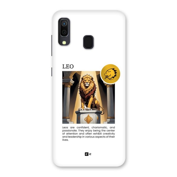 Leader Leo Back Case for Galaxy M10s