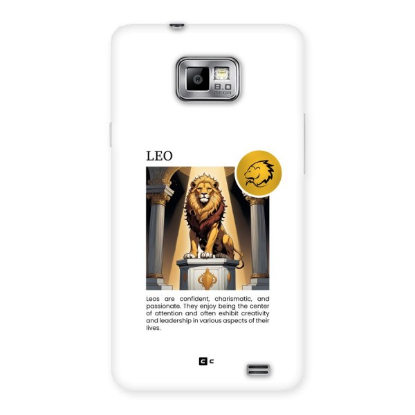 Leader Leo Back Case for Galaxy S2