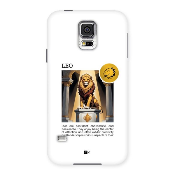 Leader Leo Back Case for Galaxy S5