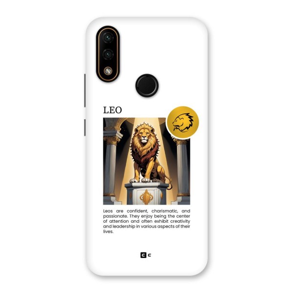 Leader Leo Back Case for Lenovo A6 Note