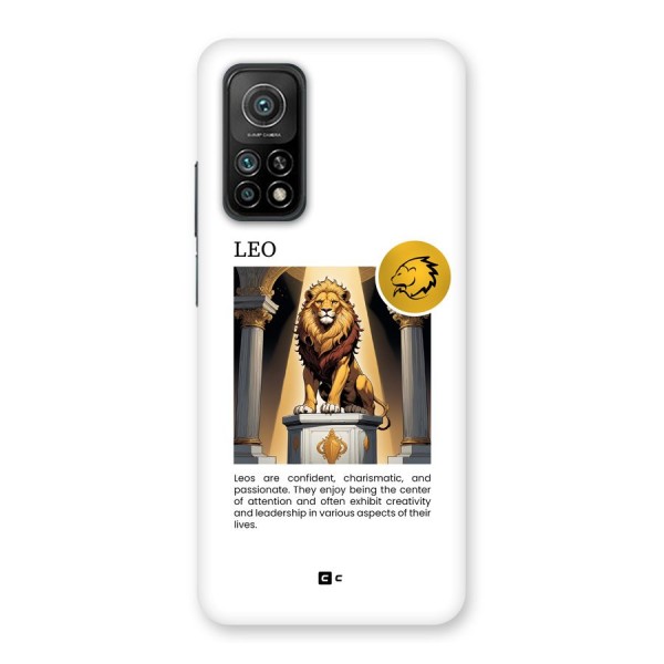 Leader Leo Back Case for Mi 10T Pro 5G