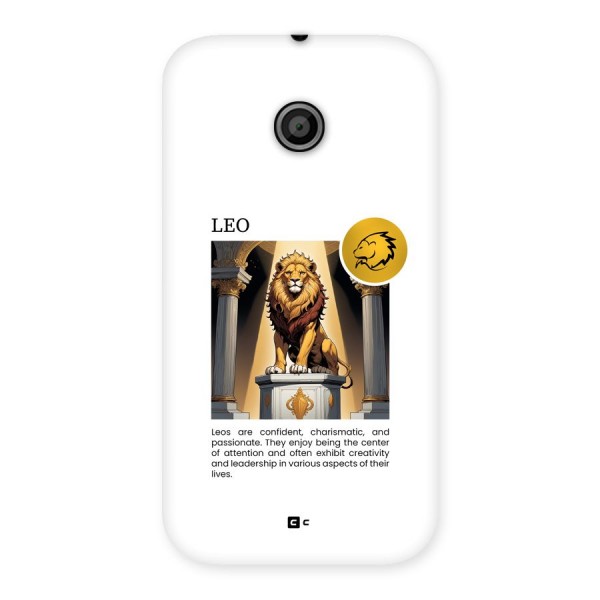 Leader Leo Back Case for Moto E