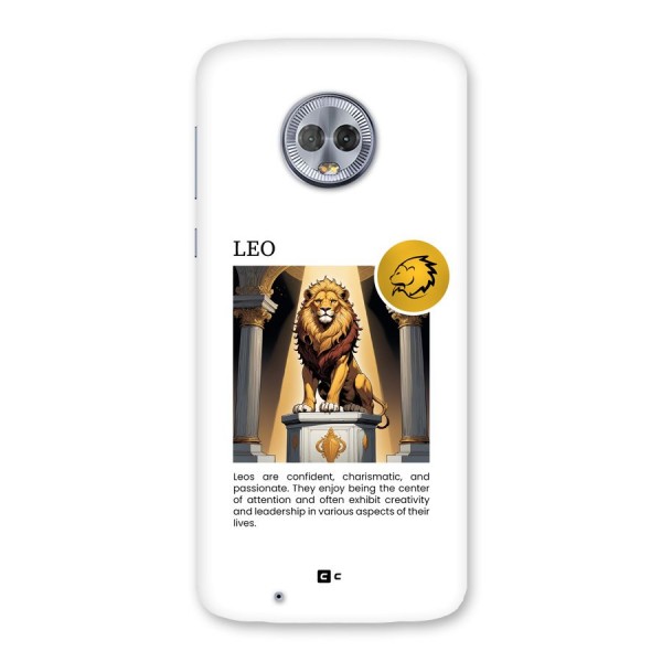 Leader Leo Back Case for Moto G6