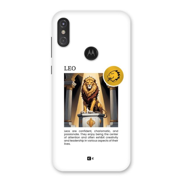 Leader Leo Back Case for Motorola One Power