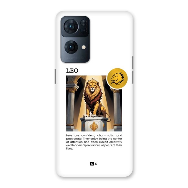 Leader Leo Back Case for Oppo Reno7 Pro 5G