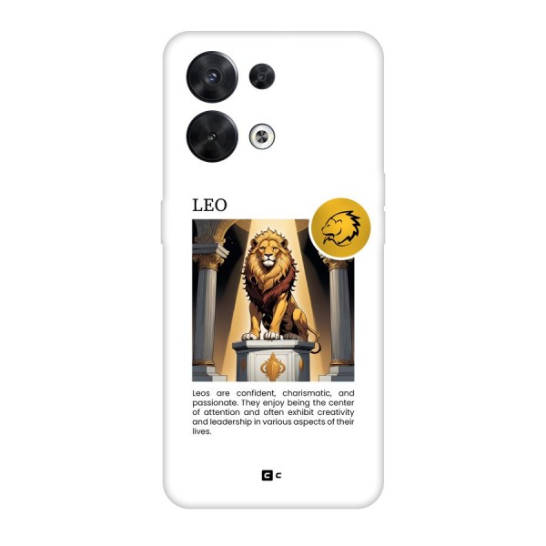 Leader Leo Back Case for Oppo Reno8 5G