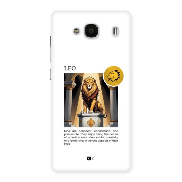 Leader Leo Back Case for Redmi 2s