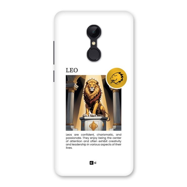 Leader Leo Back Case for Redmi 5