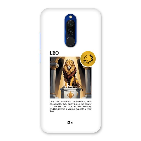 Leader Leo Back Case for Redmi 8