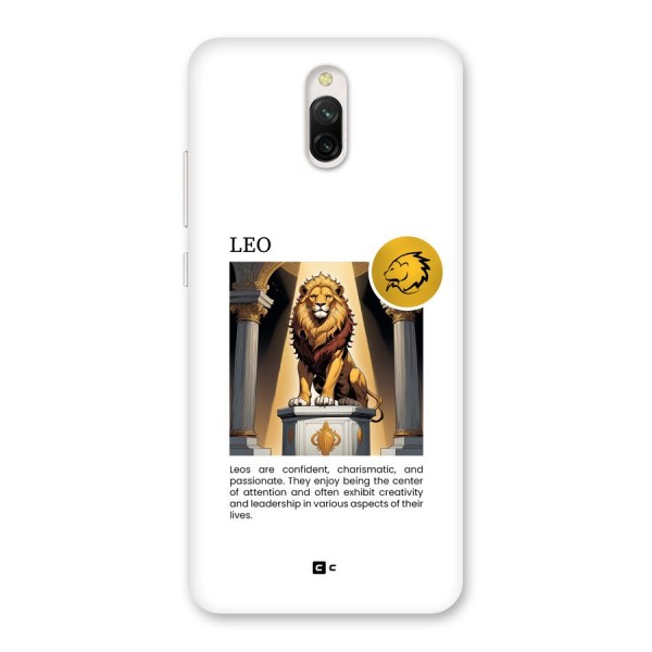 Leader Leo Back Case for Redmi 8A Dual