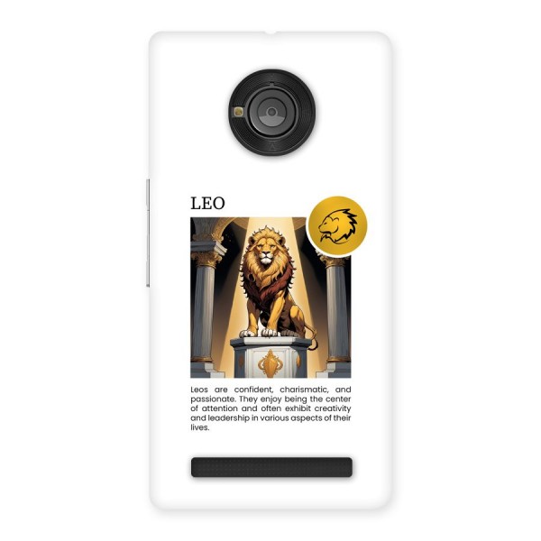 Leader Leo Back Case for Yuphoria