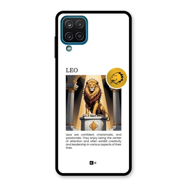 Leader Leo Glass Back Case for Galaxy A12