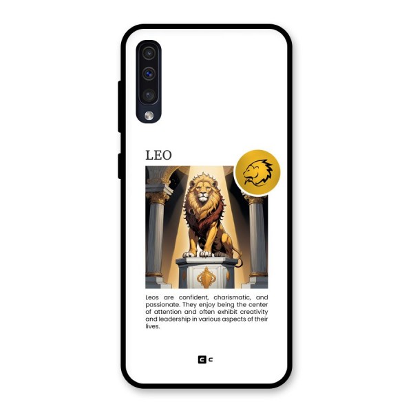 Leader Leo Glass Back Case for Galaxy A50s