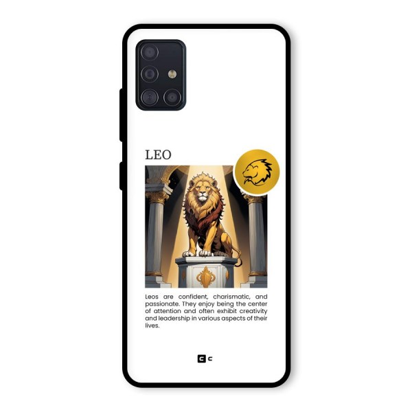 Leader Leo Glass Back Case for Galaxy A51