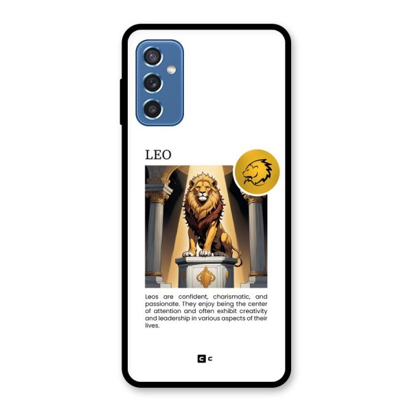 Leader Leo Glass Back Case for Galaxy M52 5G