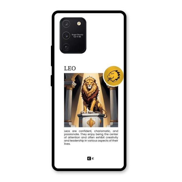 Leader Leo Glass Back Case for Galaxy S10 Lite