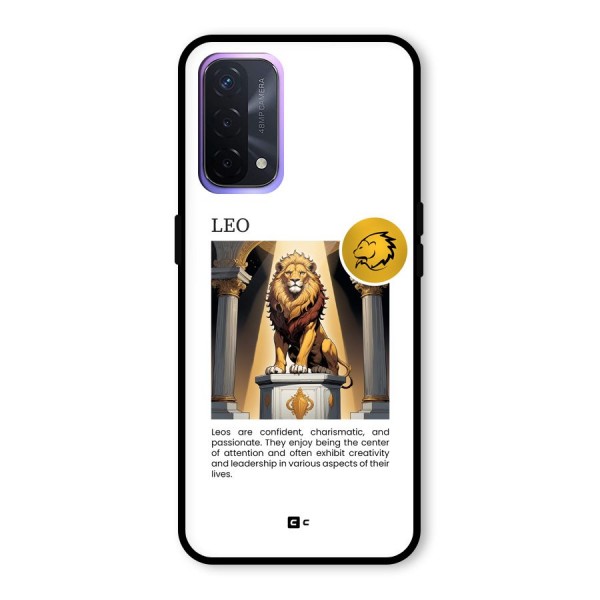 Leader Leo Glass Back Case for Oppo A74 5G