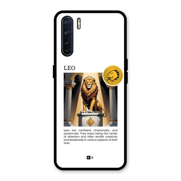 Leader Leo Glass Back Case for Oppo F15