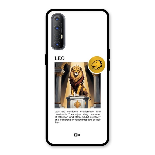 Leader Leo Glass Back Case for Oppo Reno3 Pro